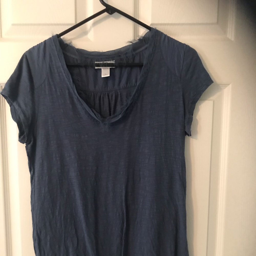 Loft scoop neck shirt